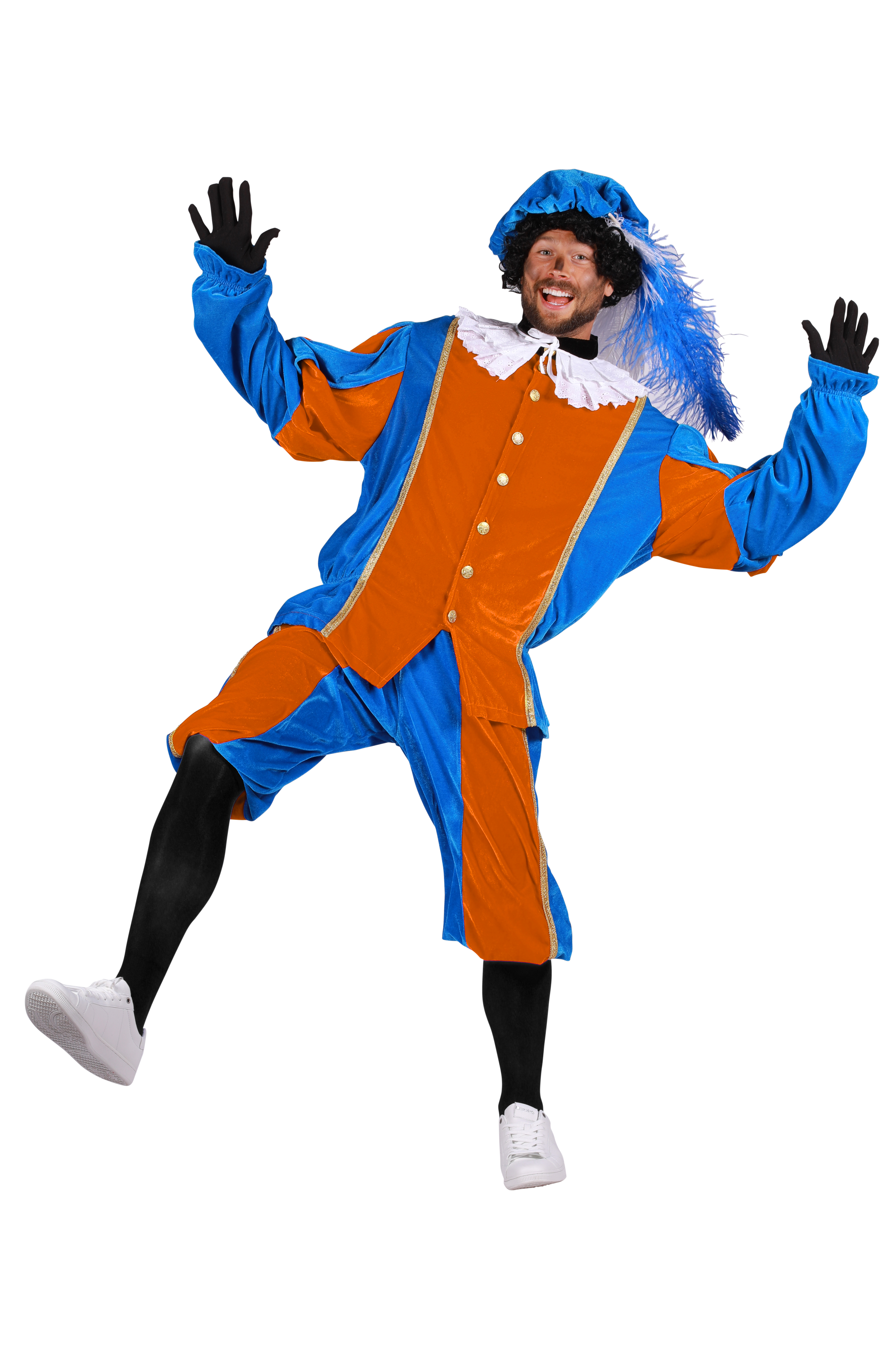 Piet polyester fluweel ''Populair''