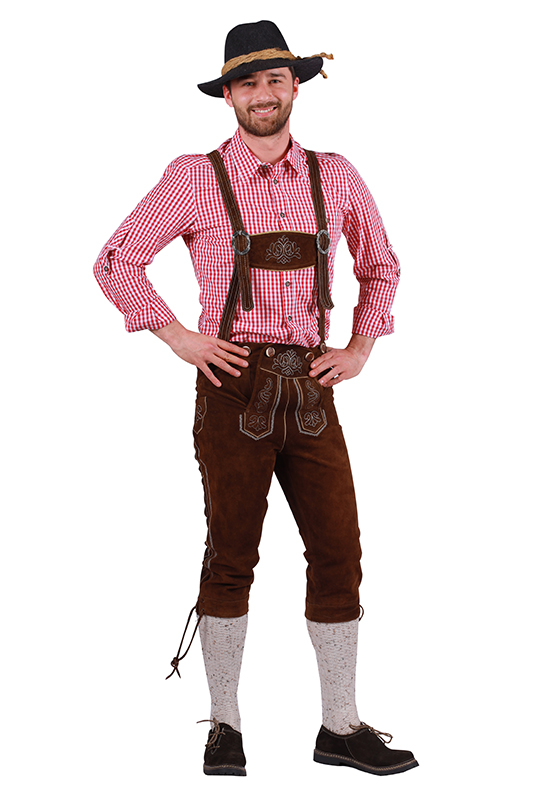 Lederhose 3/4 lang ''Ulrich''