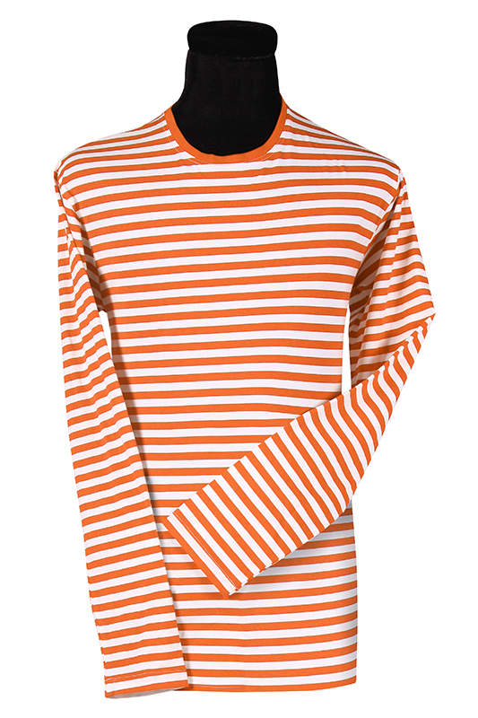 Gestreept shirt lange mouw