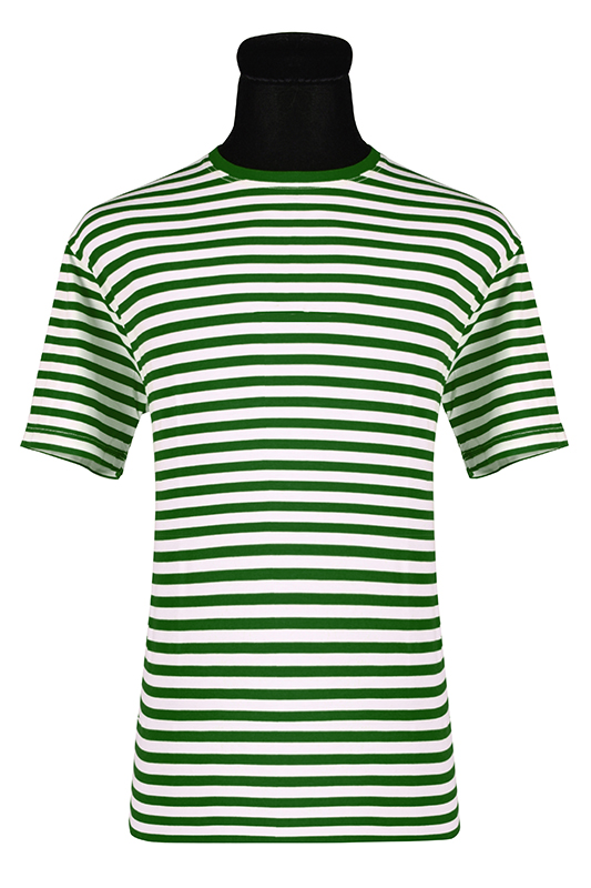 Gestreept shirt korte mouw