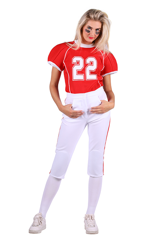 American football girl