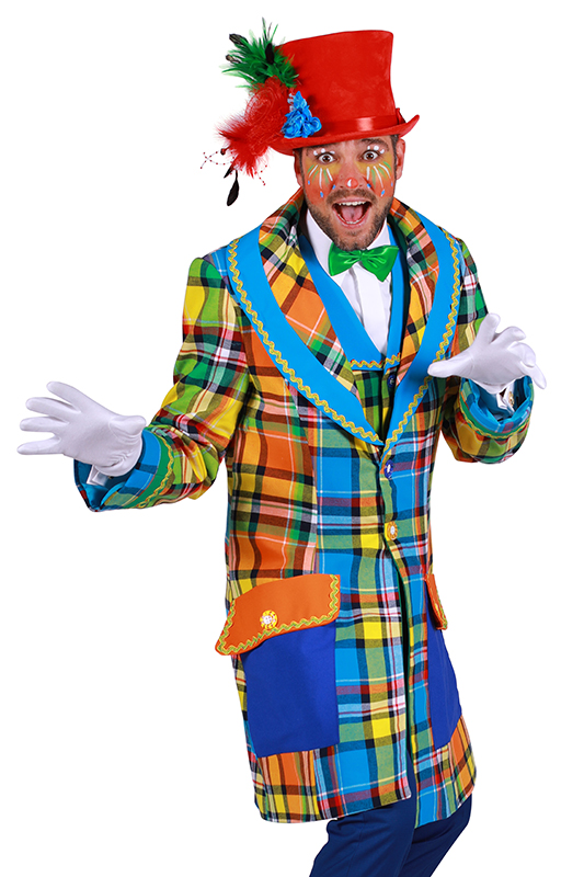 Themasjas clown heer ''Bubbles''