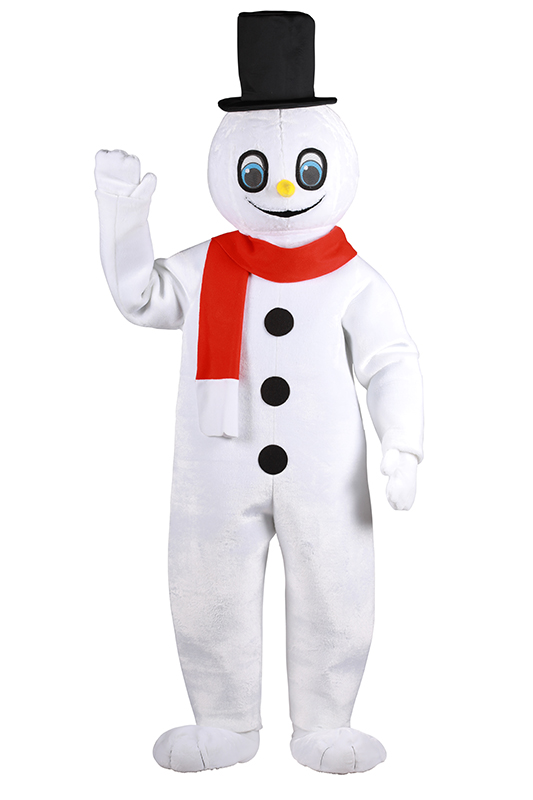 Mascotte kostuum deluxe ''Sneeuwpop''
