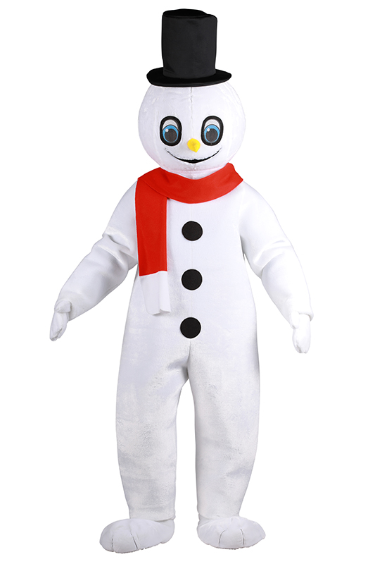 Mascotte kostuum deluxe ''Sneeuwpop''