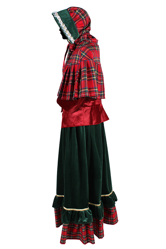 Charles Dickens dames kostuum