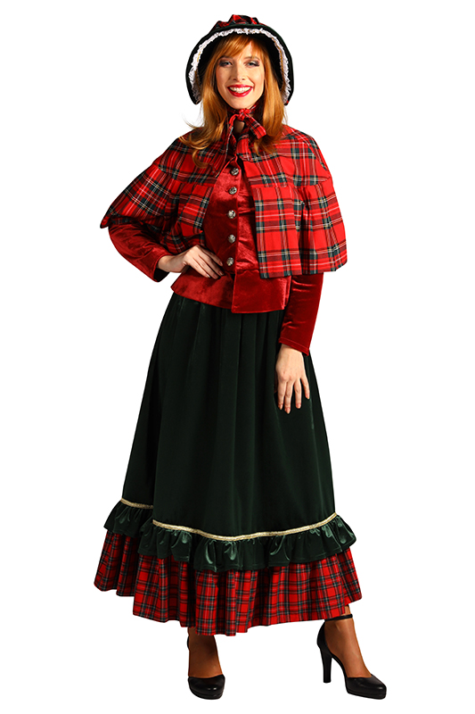 Charles Dickens dames kostuum