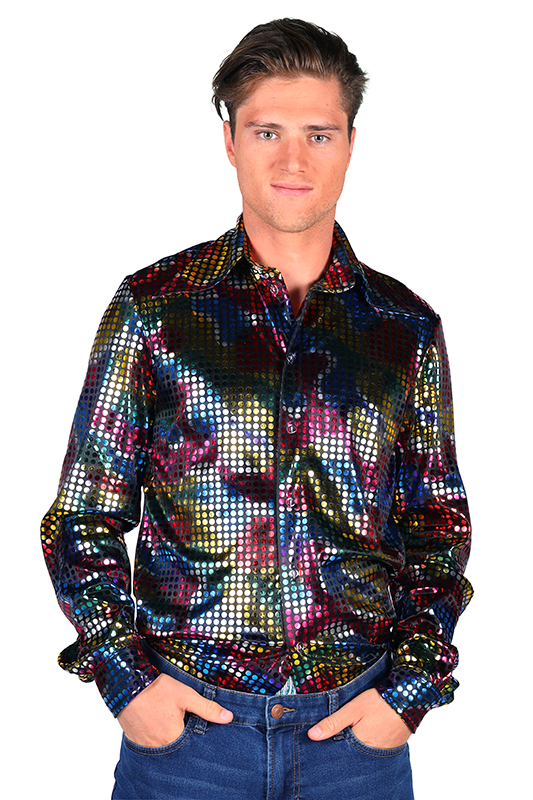 Heren shirt disco