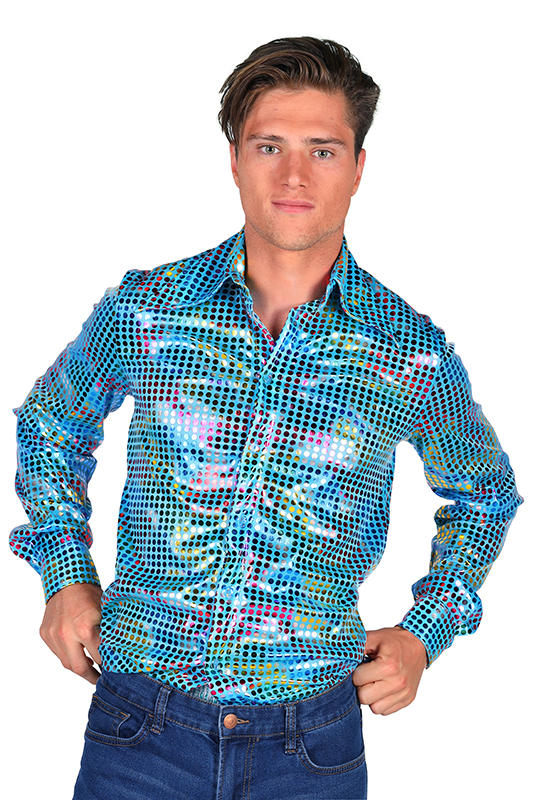 Heren shirt disco