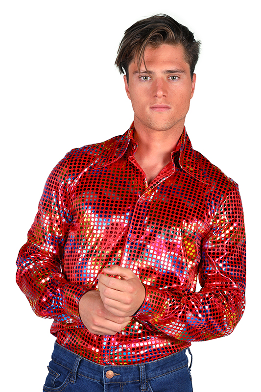 Heren shirt disco
