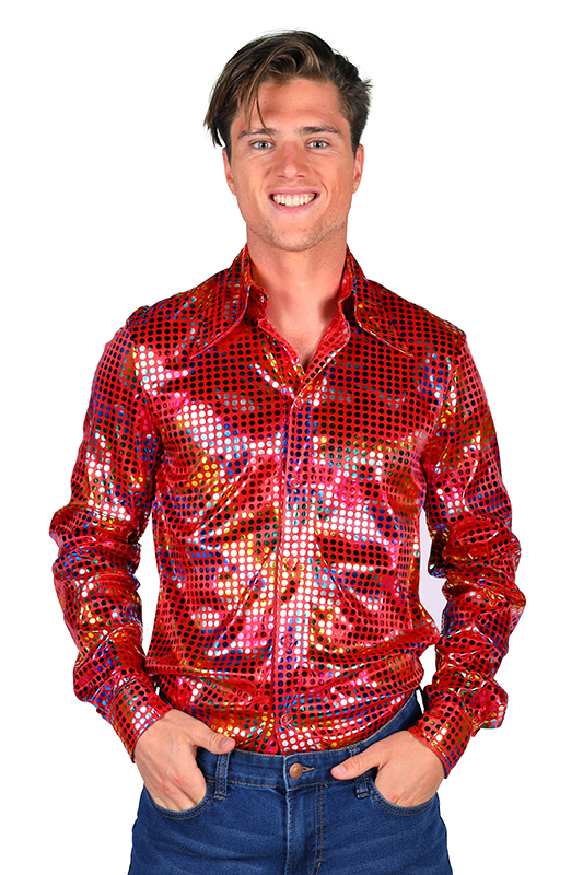 Heren shirt disco