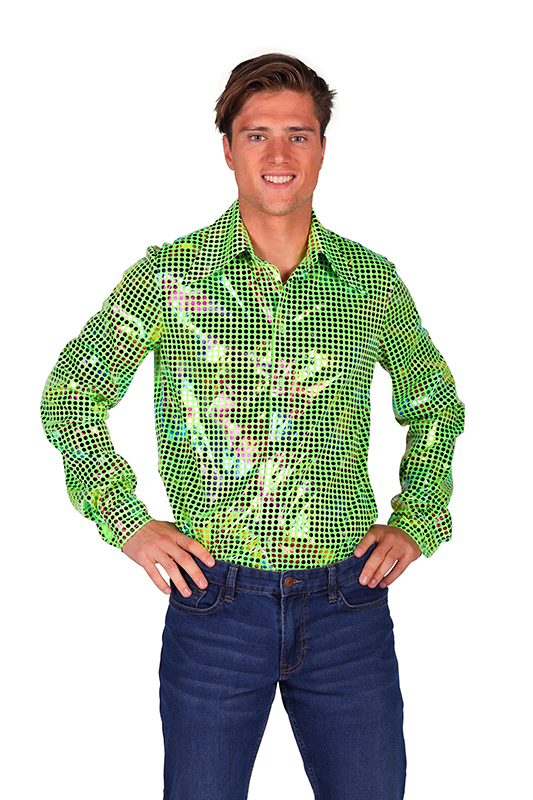 Heren shirt disco