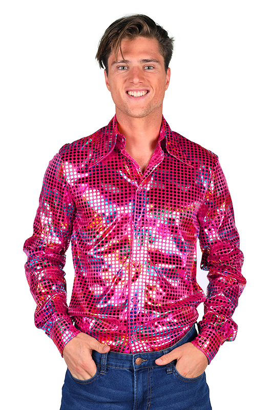 Heren shirt disco