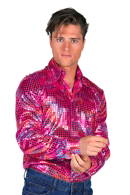Heren shirt disco