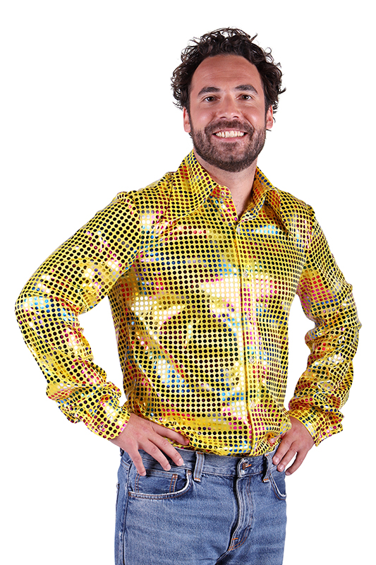 Heren shirt disco