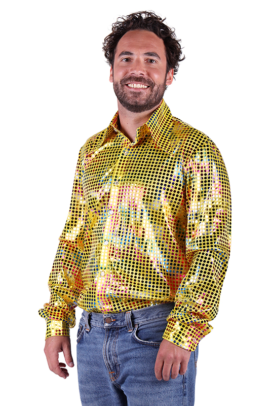 Heren shirt disco