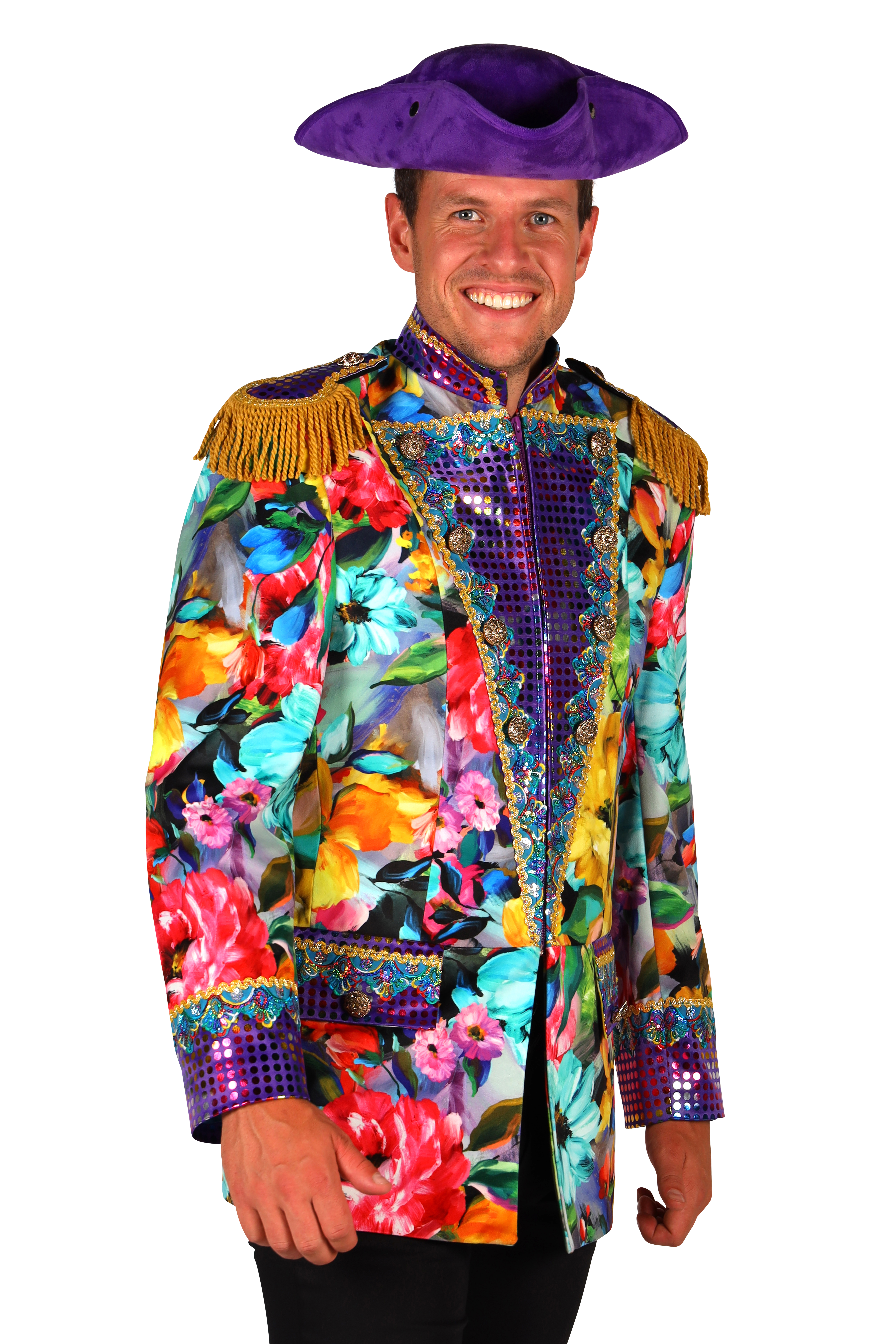 Herenjas Flower Star mix van kleuren