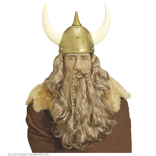 luxe viking helm met spijkers