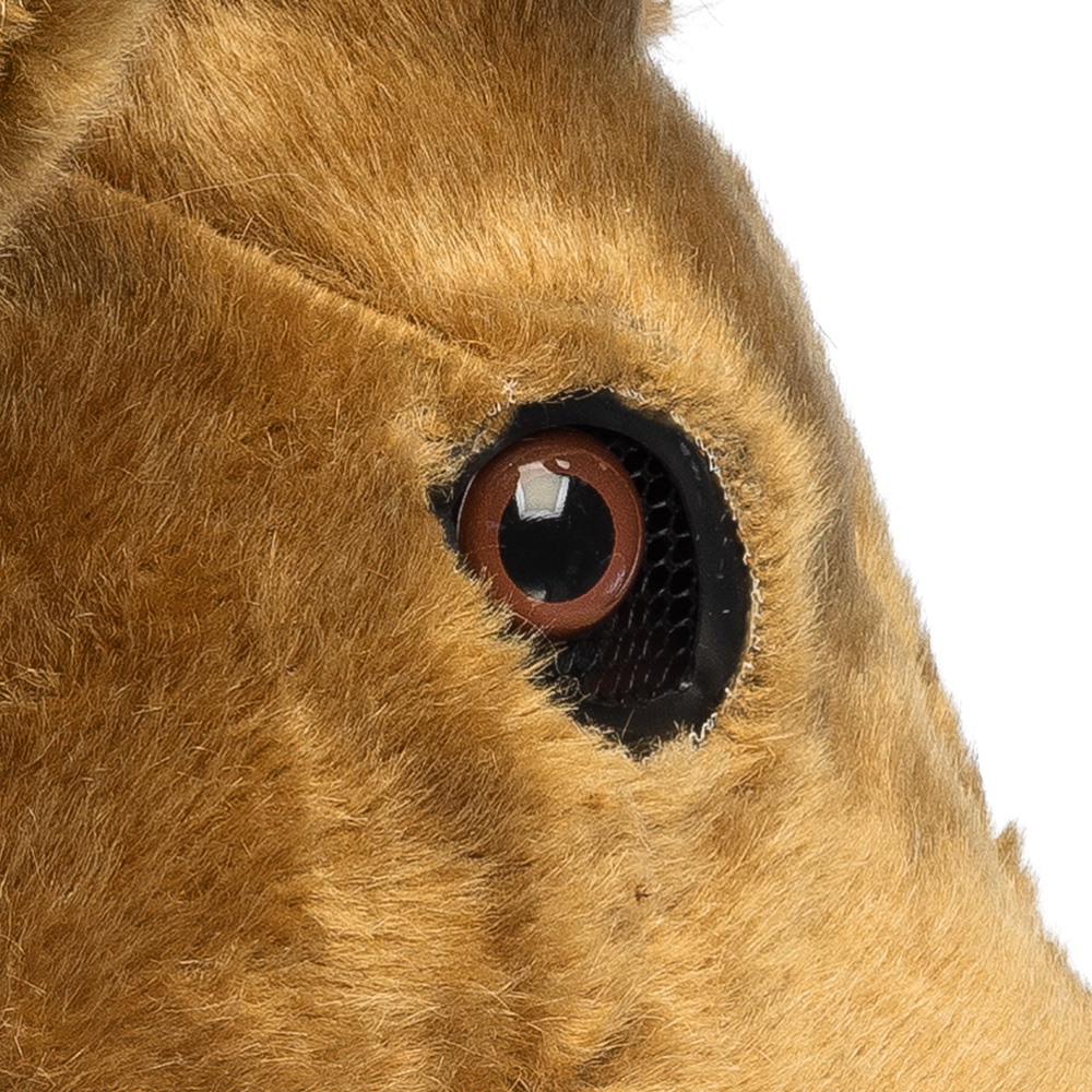 Pluchen halfmasker Hert