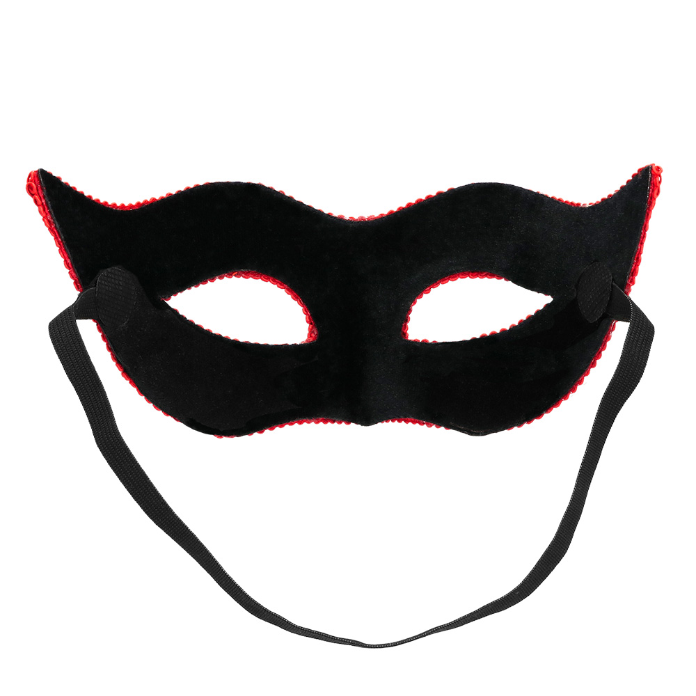 Masker Venice sequins 6 kleuren ass