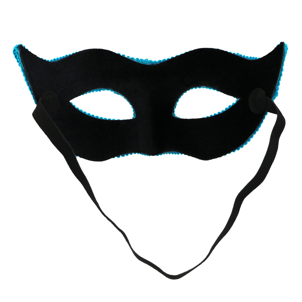 Masker Venice sequins turquoise