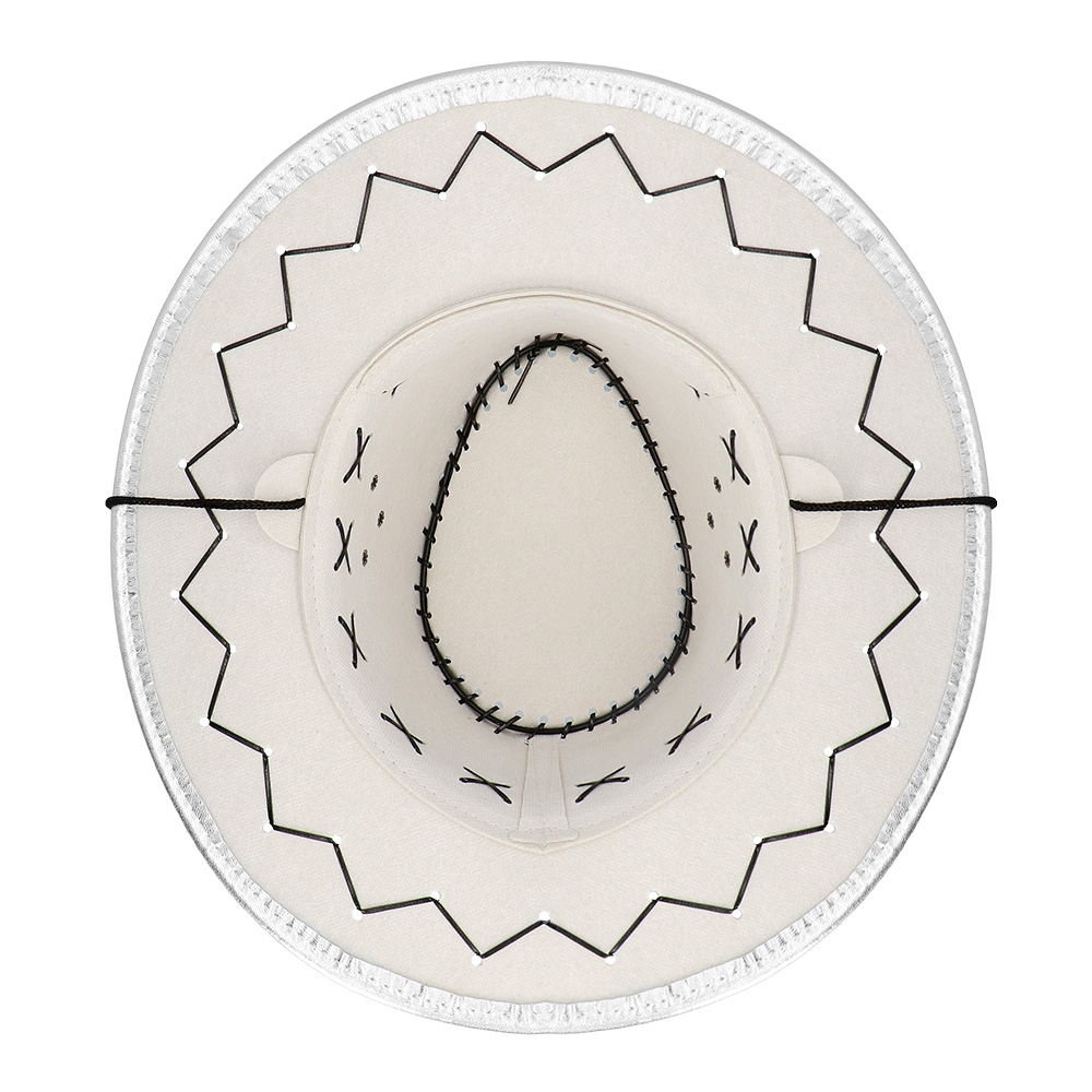 Hoed cowboy Savanne zilver