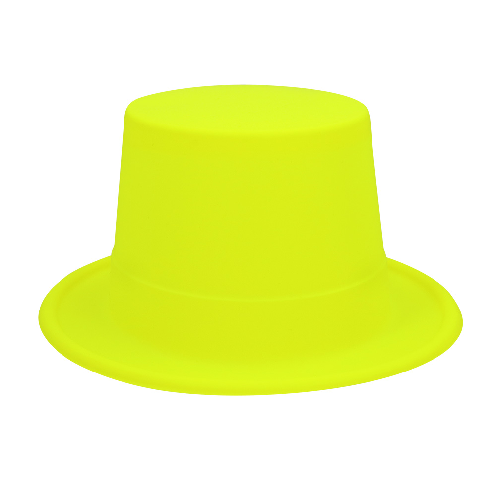 Hoed Topper neongeel UV
