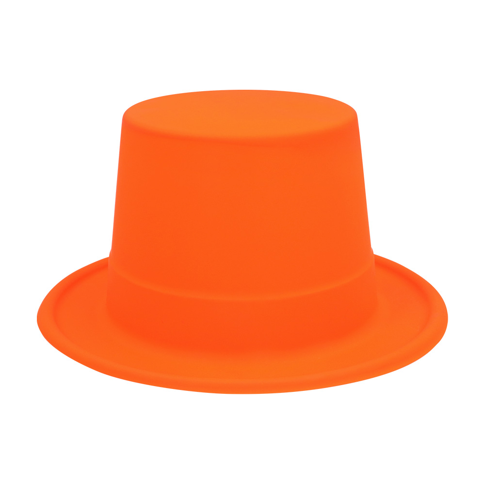 Hoed Topper neonoranje UV