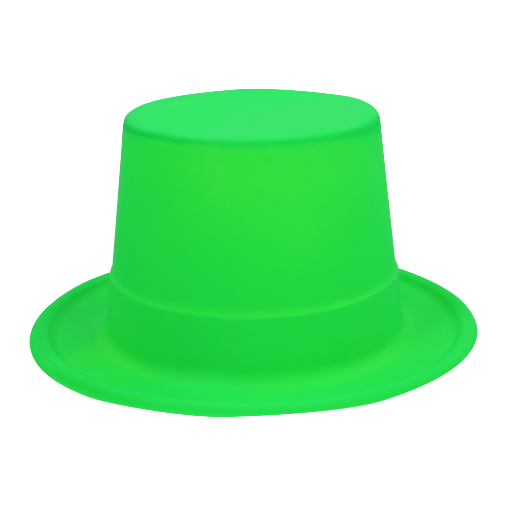 Hoed Topper neongroen UV
