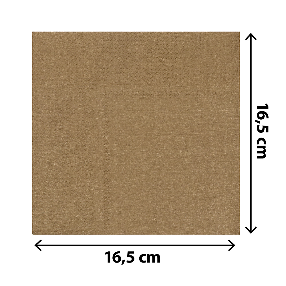 Tafelset goud (6 bordjes, 6 bekertjes, 12 servetten)