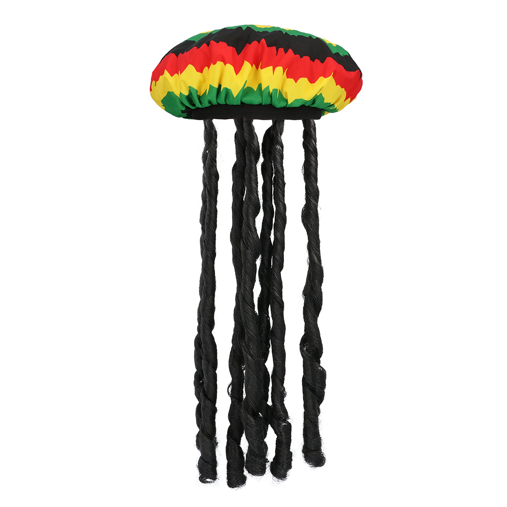 Set Rasta (muts, partybril en sigaret)