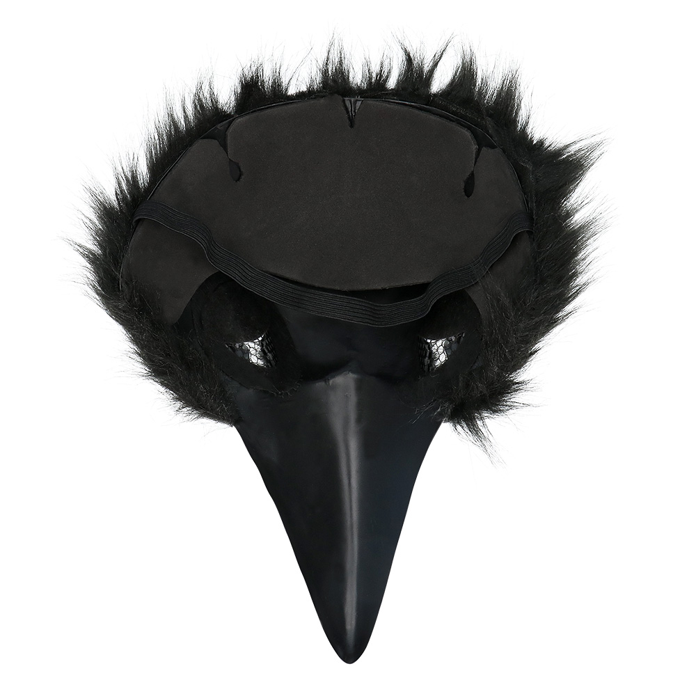 Pluchen halfmasker Kraai