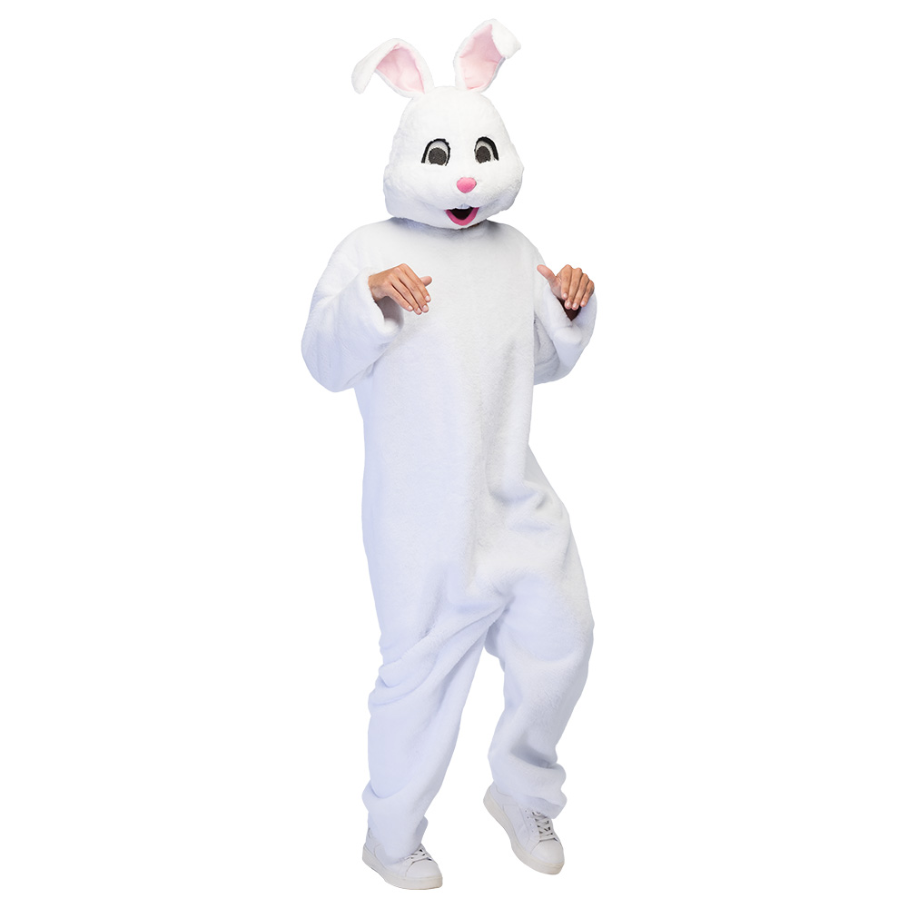 Volwassenenkostuum Bouncing bunny pluche (one size)