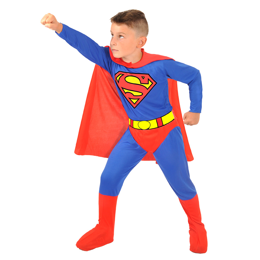 Kinderkostuum Superman (8-10 jaar)