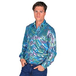 Heren shirt disco