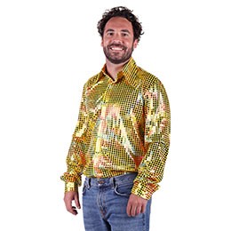 Heren shirt disco