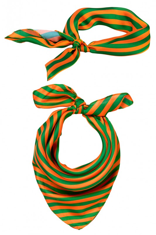 Bandana multifunctioneel oranje gro