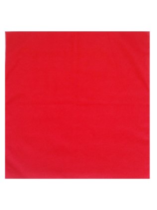 Zakdoek rood 55 x 55 cm.