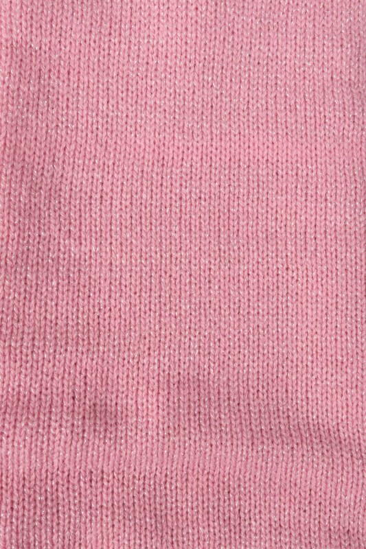 Beenwarmer Pastelroze met lurex