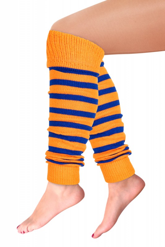 Beenwarmers oranje blauw