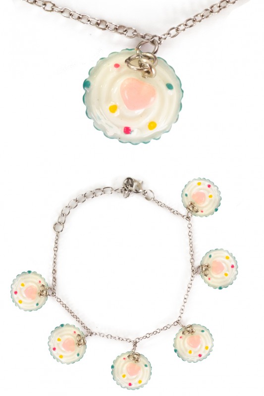 Armband Cupcake 2ass.