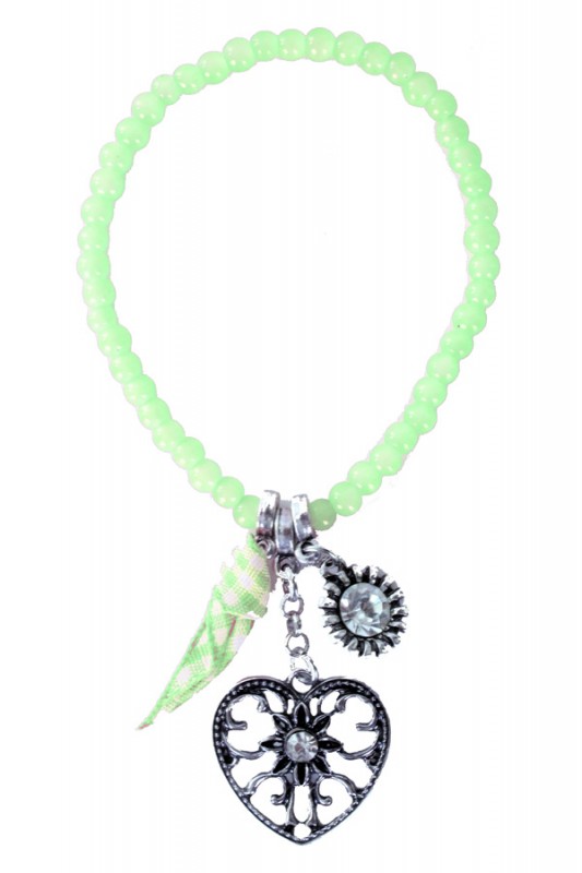 Armband Tiroler kraaltjes groen