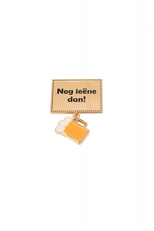 Badge/ broche rechthoek  Nog ieëne