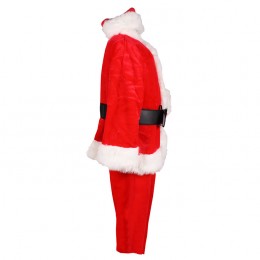 Kerstman Fluweel Original Style Rood-Wit