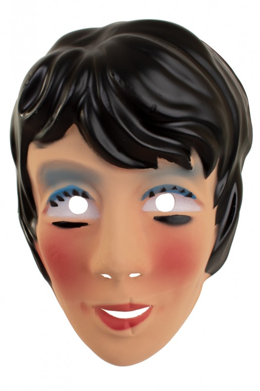 Masker vrouwen plastic 3 assorti