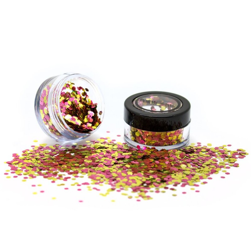 Biologische chunky glitters 3gr. Ro