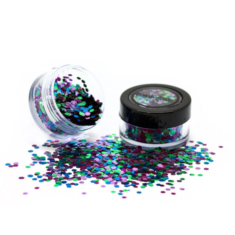 Biologische chunky glitters 3gr. Wi