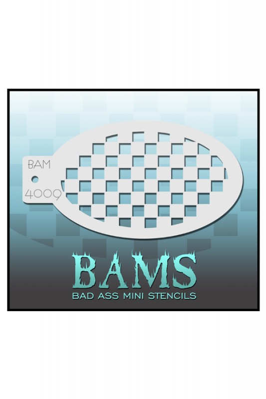 Bad Ass BAM stencil 4009