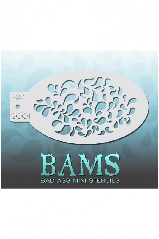 Bad Ass BAM stencil 2001