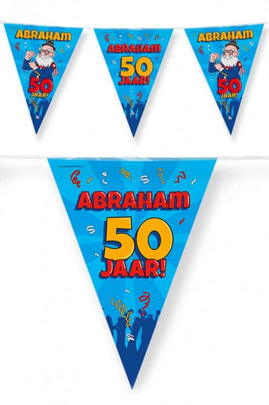 Vlaggenlijn 10 meter Abraham