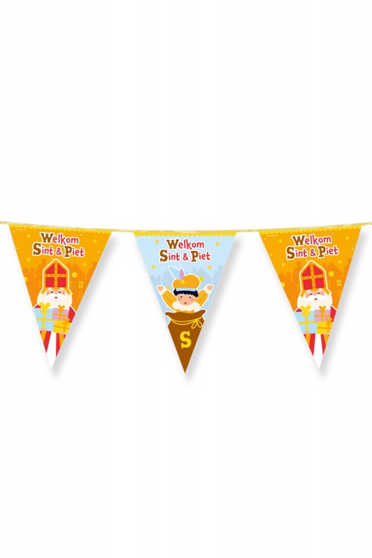 Vlaggenlijn 10 meter Sinterklaas